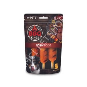 M-Pets BBQ Kings Corn Tavuklu Köpek Ödül Maması 90gr