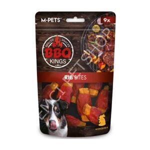 M-pets BBQ Kings Rib Bites Tavuklu Köpek Ödül Maması 115gr