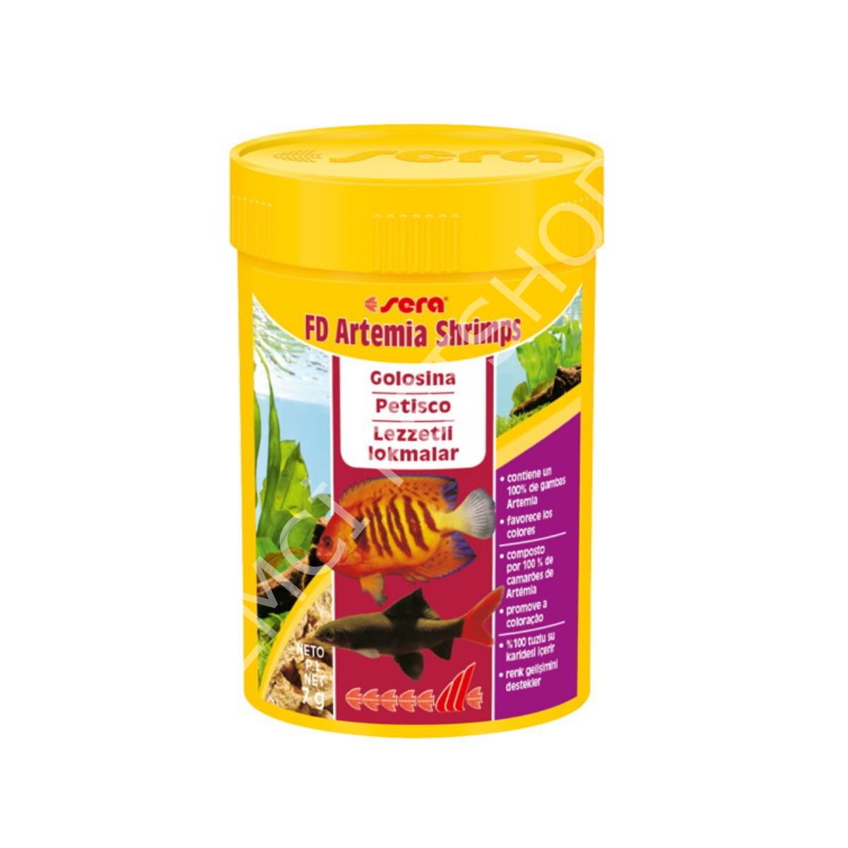 Sera FD Artemia Shrimps 100 Ml 7 Gr
