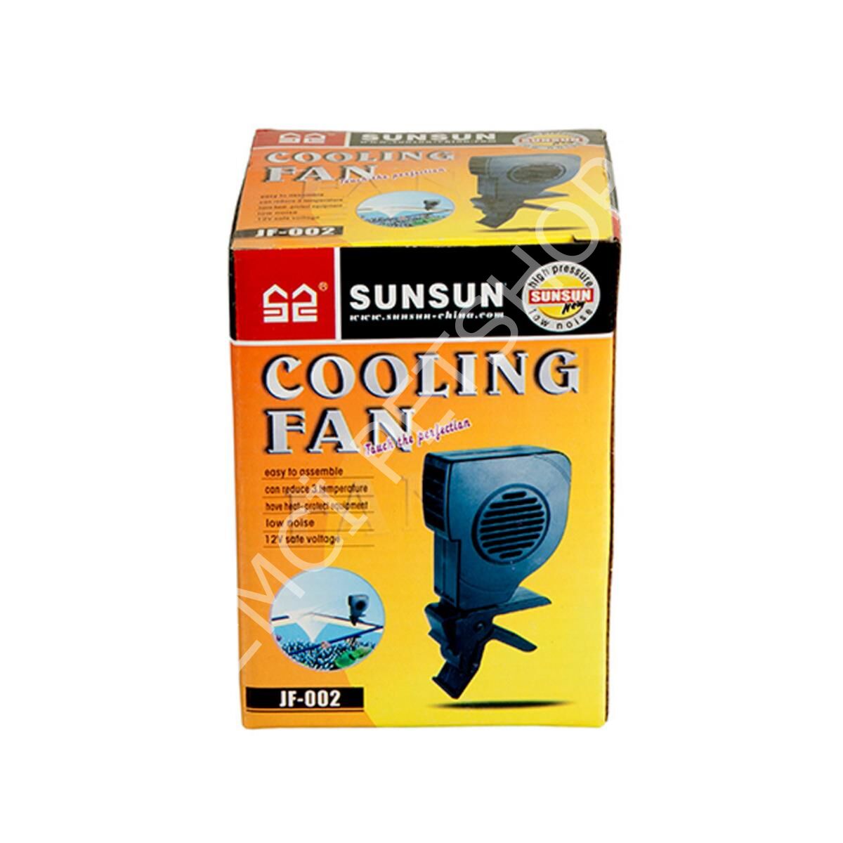 Sunsun JF 002 Akvaryum Soğutma Fanı 7 W (8,6 x 3,6 x 17,2 cm)