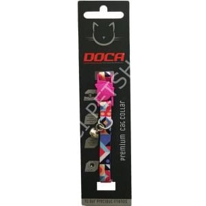 DOCA GEOMETRY DESENLİ KEDİ BOYUN TASMASI 1,2 X 18-28 CM
