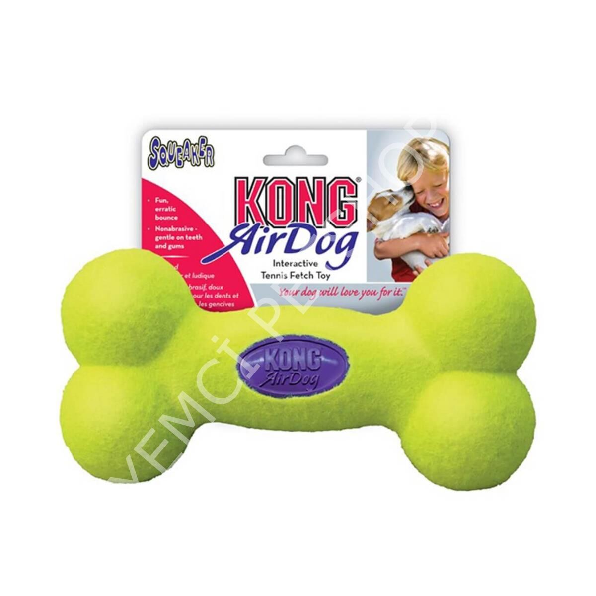 Kong Air Squeaker Köpek Oyuncağı Large Bone