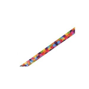 DOCA PUZZLE DESENLİ KEDİ BOYUN TASMASI 1,2 X 18-28 CM