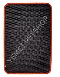 CATTİE ALTIGEN MODEL KUM TOPLAYICI FONKSİYONEL KEDİ PASPASI KIRMIZI 50X75CM