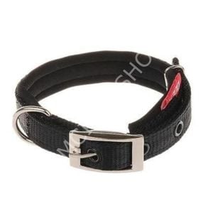 DOCA DOKUMA SİYAH KÖPEK BOYUN TASMASI 2,5 X 32-44 CM