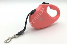 DOGGİE OTOMATİK UZATMA TASMASI MASTER SERİ PEMBE 50KG/5MT