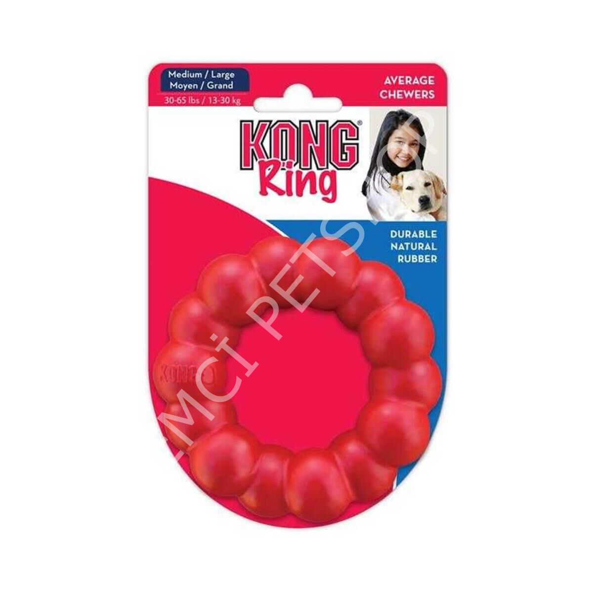 Kong Köpek Oyuncak, Ring, M-L Irk