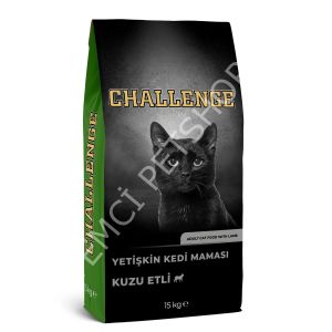 Challenge Kuzu Etli Yetişkin Kedi Maması 15 Kg