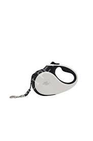 DOGGİE OTOMATİK UZATMA TASMASI SOFT SERİ BEYAZ 12KG/3MT