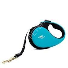 DOGGİE OTOMATİK UZATMA TASMASI SOFT SERİ MAVİ 12KG/3MT