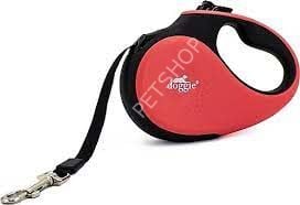 DOGGİE OTOMATİK UZATMA TASMASI SOFT SERİ PEMBE 15KG/5MT