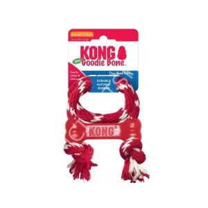 KONG Goodie Bone İpli Kemik Köpek Oyuncağı XS