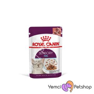 Royal Canin Sensory Feel Etli ve Balıklı Soslu Kedi Konservesi 85gr