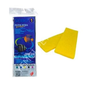Sobo Akvaryum Filtre Süngeri 32x12x2 Sarı