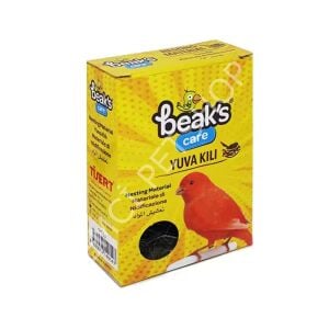 Beaks Kanarya Saka Finch İspinoz Kuşların Yuva Kılı