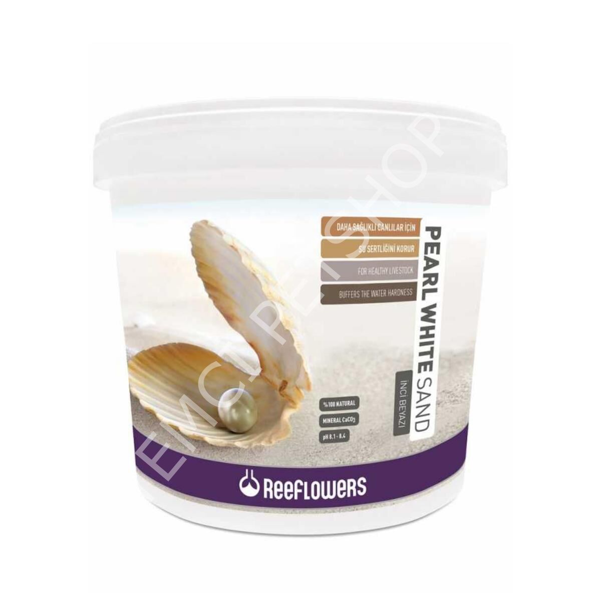 ReeFlowers Pearly White Sand Akvaryum Kumu 25Kg 0,5-1 mm