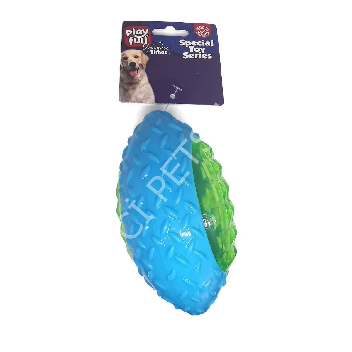Playfull Plastik Köpek Oyuncağı Sesli Işıklı 6x14 Cm