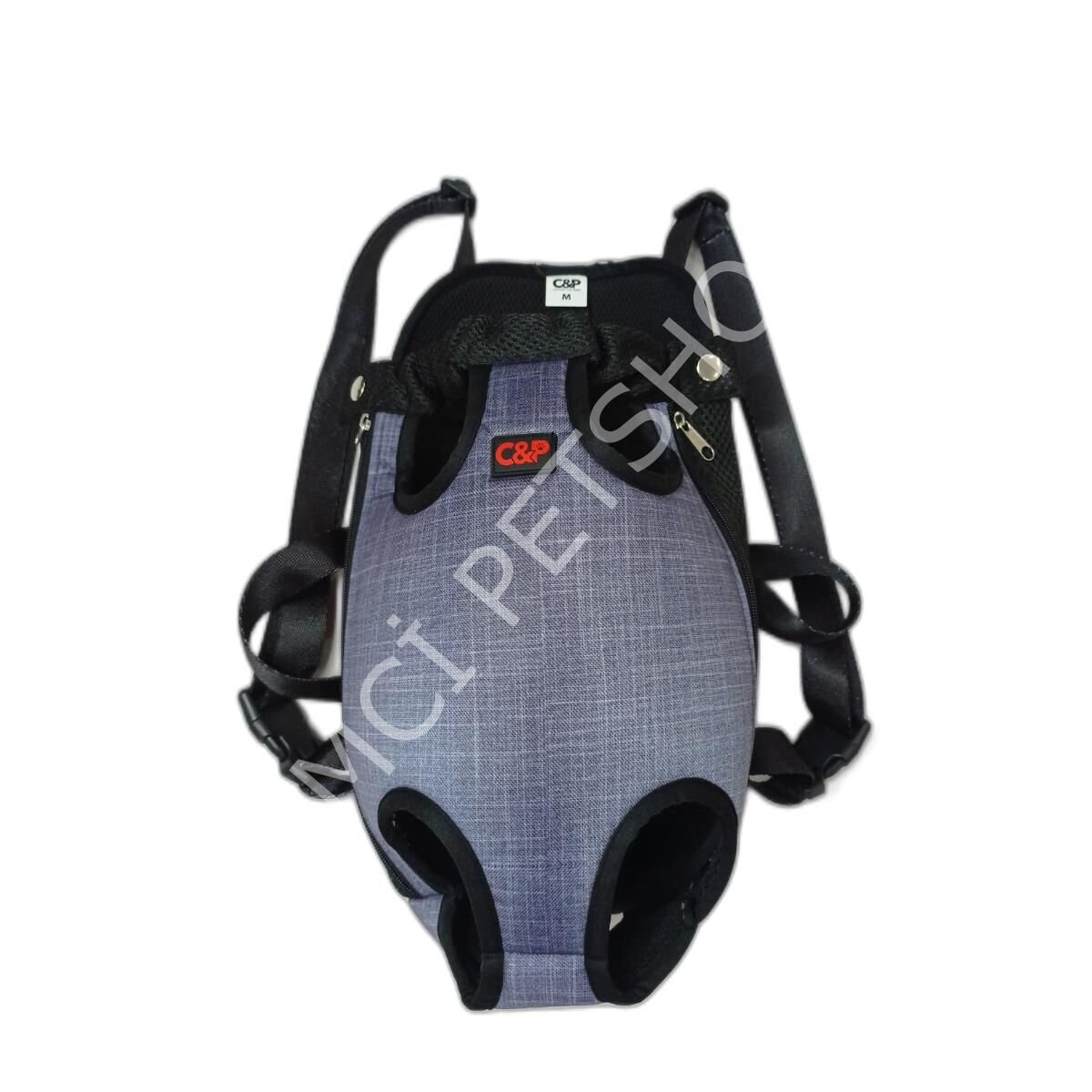 YEMCİPETSHOP CALM CARRİE JEAN MAVİ KÖPEK ANA KUCAĞI MEDİUM
